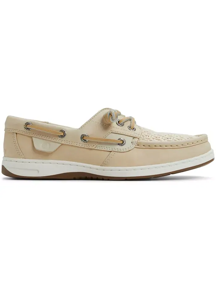 Женские лодочные туфли Rosefish 3-Eye на шнуровке Sperry — изображение 2 из 9, бежевый