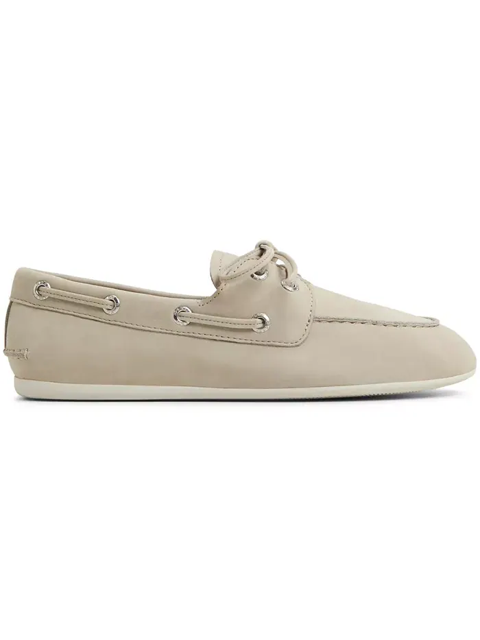 Женские узкие лодочные туфли на шнуровке Sperry — изображение 2 из 7, светлый серый