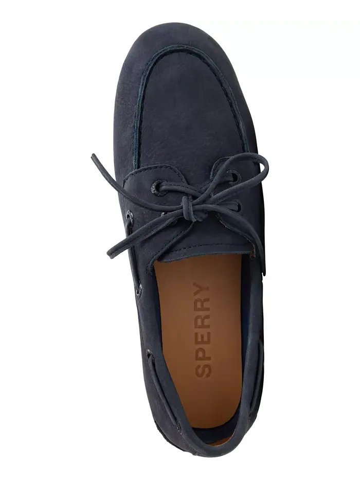 Женские узкие лодочные туфли на шнуровке Sperry — изображение 4 из 7, темно-синий