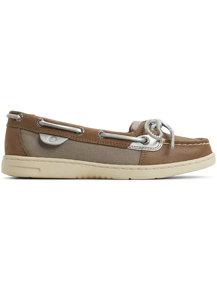 Женские лодочные туфли Angelfish Sperry — изображение 2 из 7, светлый серый
