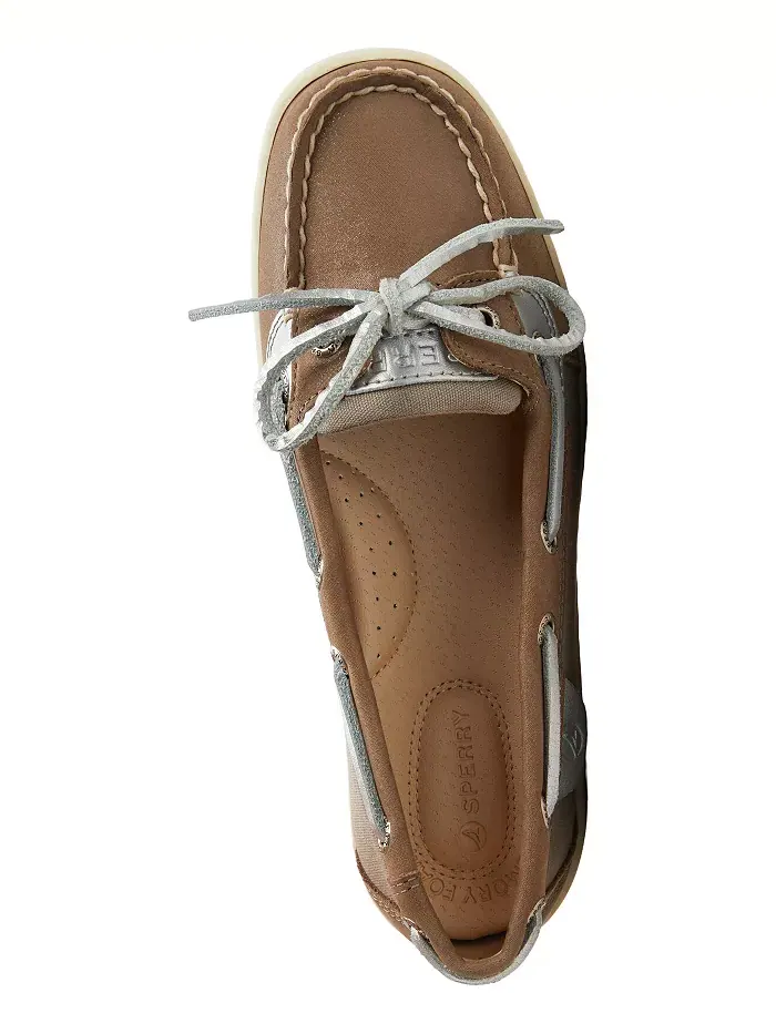 Женские лодочные туфли Angelfish Sperry — изображение 4 из 7, светлый серый