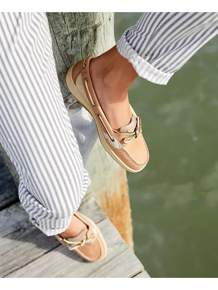 Женские лодочные туфли Angelfish Sperry — изображение 6 из 7, светлый серый