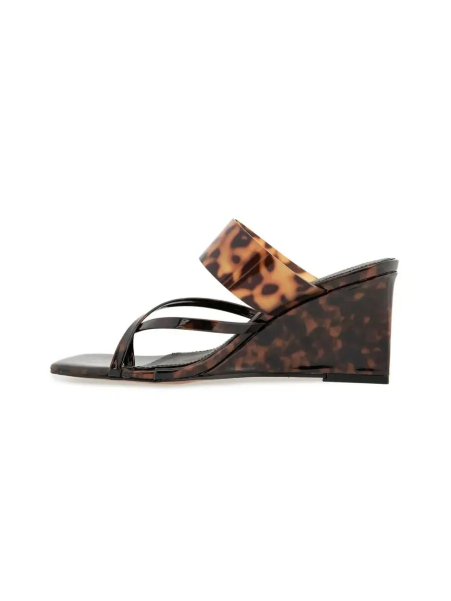 Женские босоножки на танкетке Danica Wedge Rebecca Minkoff — изображение 3 из 3, коричневый