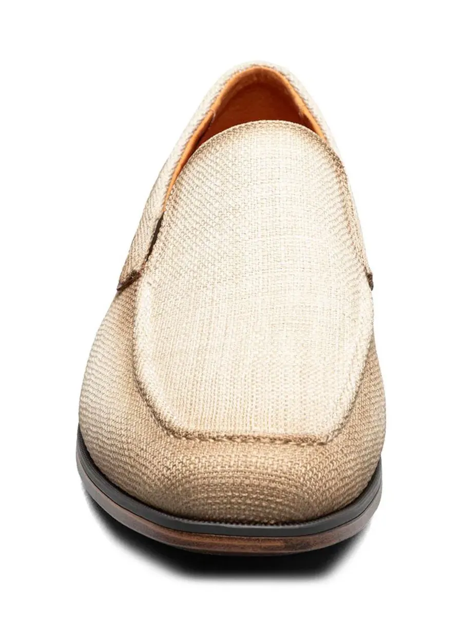 Мокасины Ridgely Moc-Toe Slip-on Stacy Adams — изображение 7 из 7, бежевый