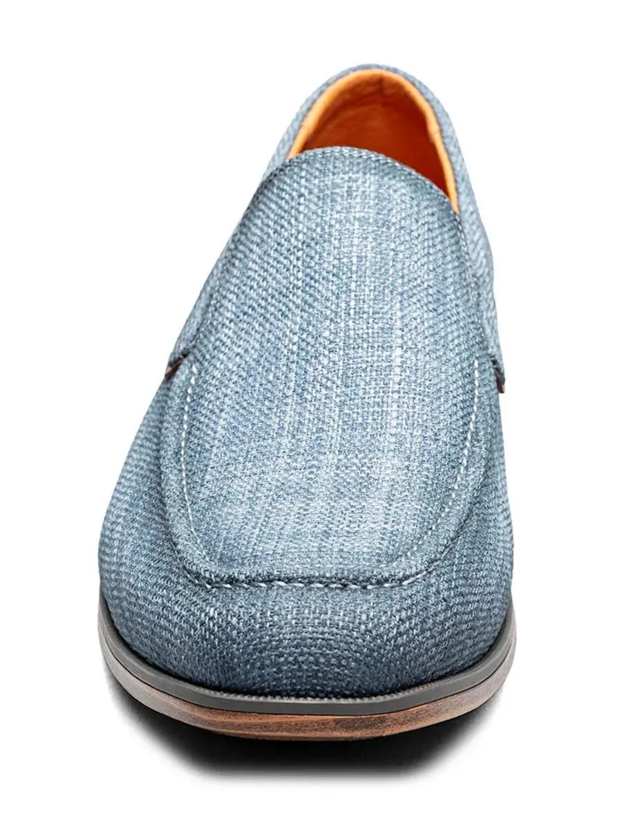 Мужские туфли-слипоны Ridgely Moc-Toe Stacy Adams — изображение 6 из 7, темно-синий