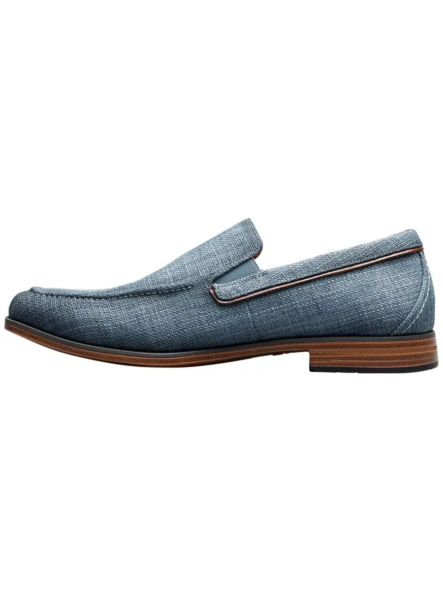Мужские туфли-слипоны Ridgely Moc-Toe Stacy Adams — изображение 7 из 7, темно-синий