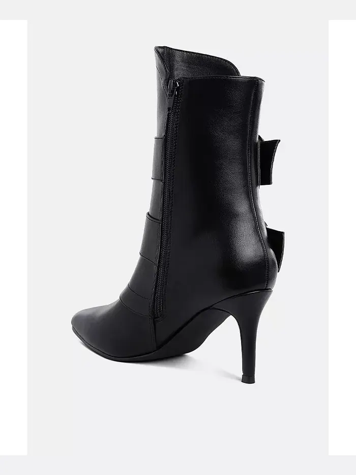 Ebera Chunky Buckle Strap Ботинки до щиколотки на платформе London Rag — изображение 3 из 3, черный