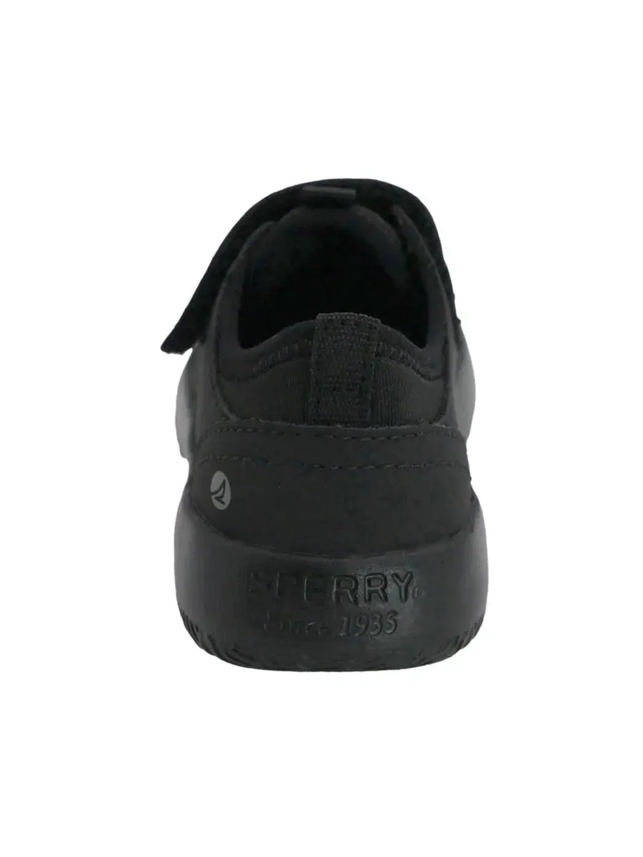 Кроссовки детские с липучкой Coastal Break Junior Skiff Sperry — изображение 3 из 7, черный