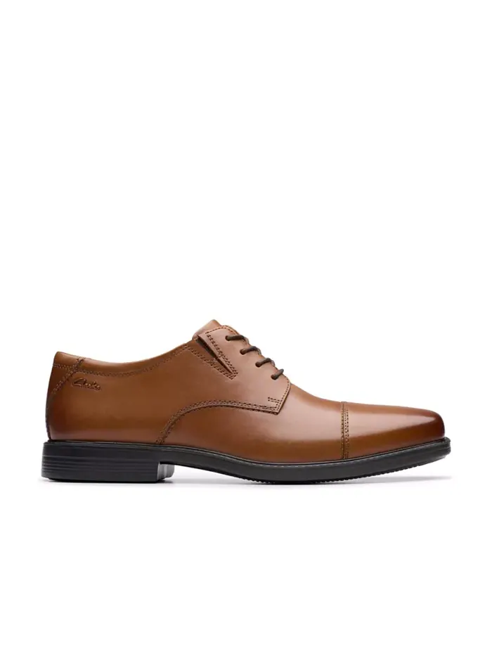 Мужские классические туфли Clarks Cosgrove с мыском — изображение 2 из 6, темный бежевый
