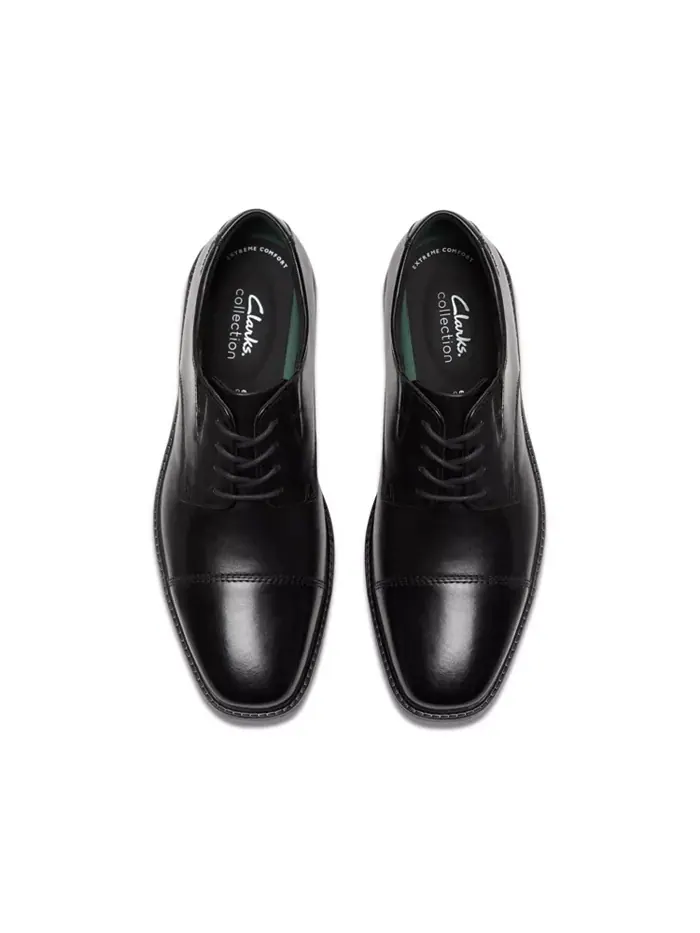 Мужские классические туфли Clarks Cosgrove, с мыском — изображение 7 из 7, черный