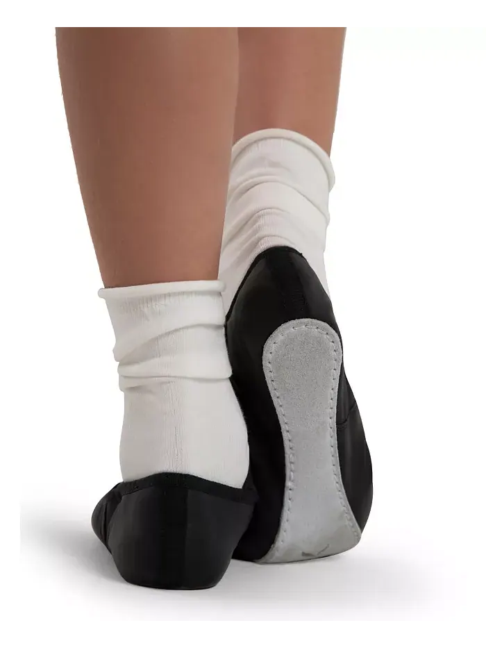 Балетки Daisy с широкой колодкой для девочек Capezio — изображение 3 из 5, черный