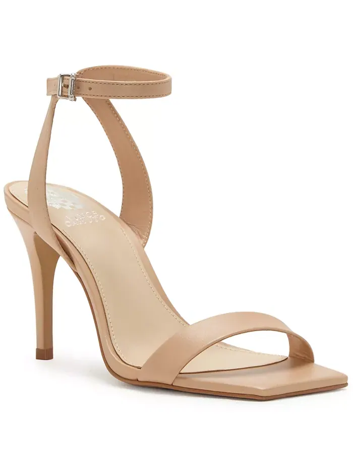 Женские сандалии Saprenda с ремешком на щиколотке Vince Camuto — изображение 1 из 5, бежевый/бежевый