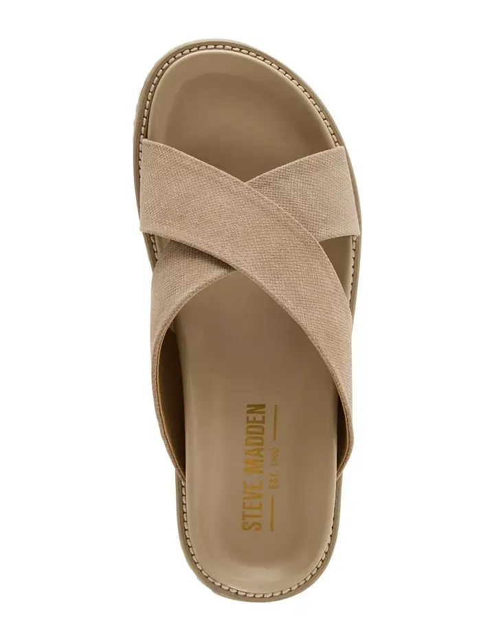 Мужские сандалии Calisto Slip On Steve Madden — изображение 2 из 6, песочный