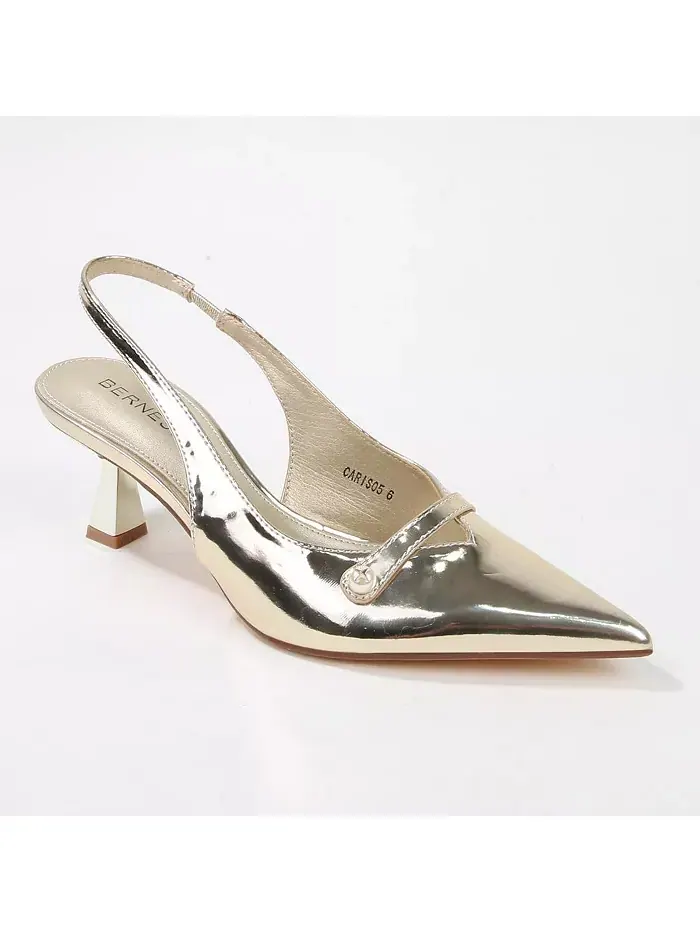 Туфли Caris Patent Slingback Pump BERNESS — изображение 1 из 3, золото