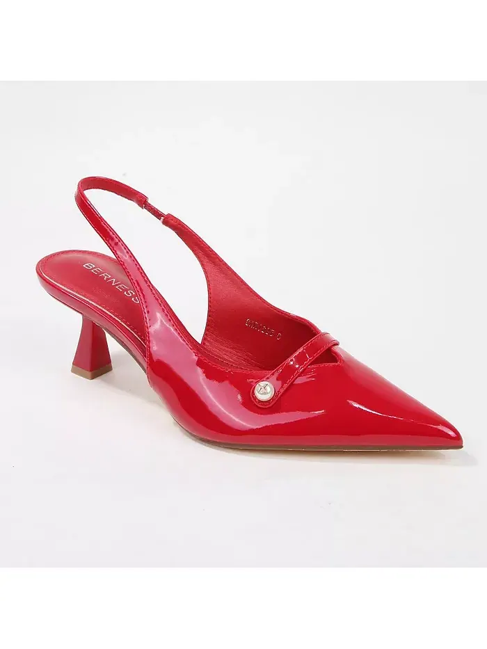 Туфли Caris Patent Slingback Pump BERNESS — изображение 1 из 3, красный