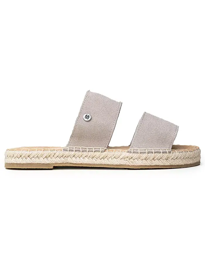 Женские слайдеры Poppie из замши Minnetonka — изображение 4 из 7, тауп