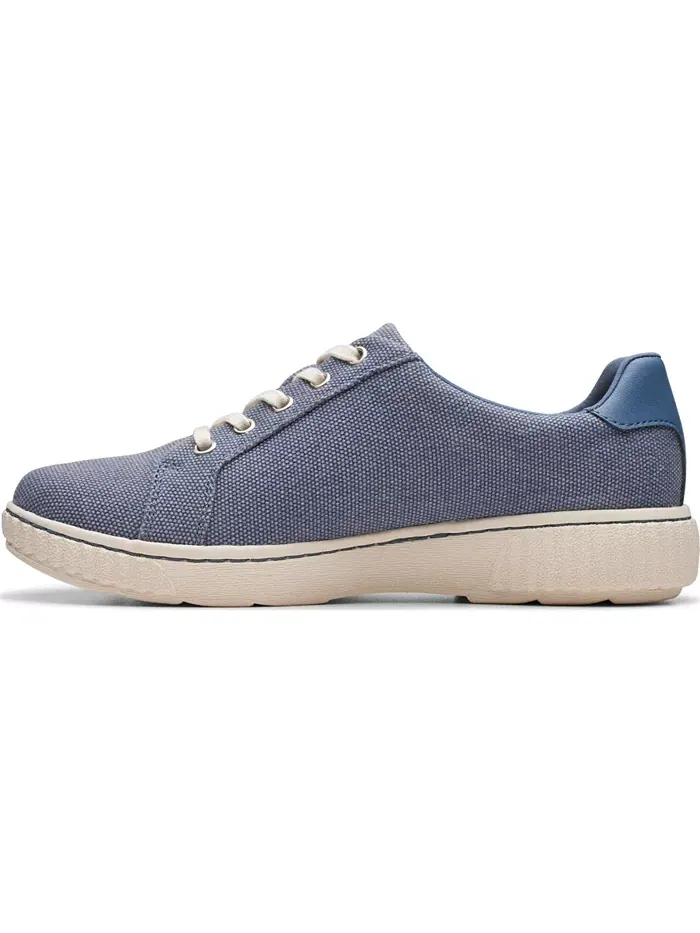 Кроссовки женские Clarks Caroline Echo Slip On — изображение 3 из 8, джинсовый синий