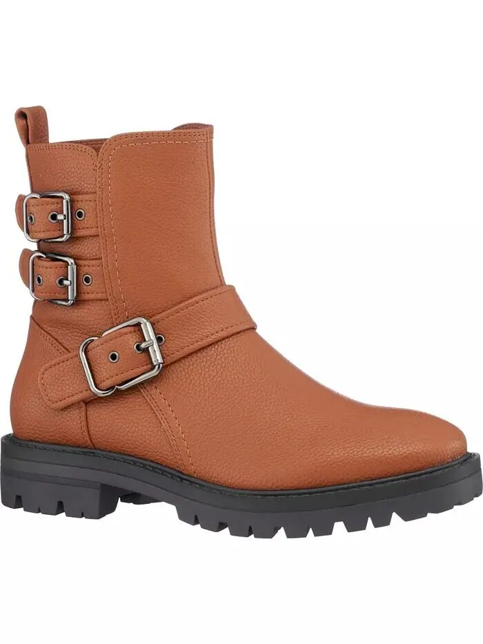 Женские ботильоны Kingsburg Lug Sole Buckle Ankle GC Shoes — изображение 1 из 5, коричневый