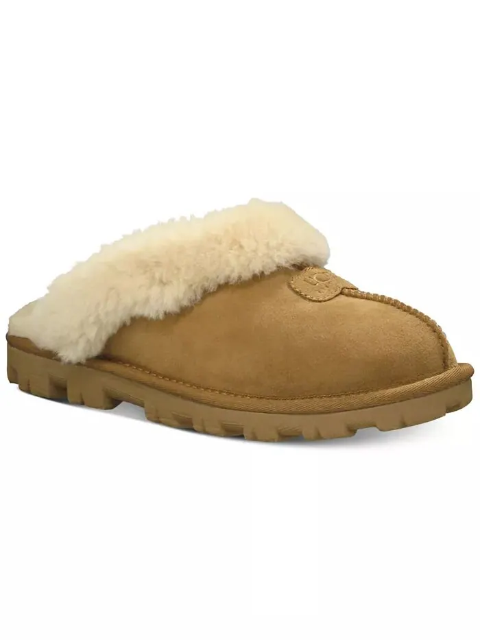 Женские тапочки-слайды Coquette UGG® — изображение 1 из 4, орех