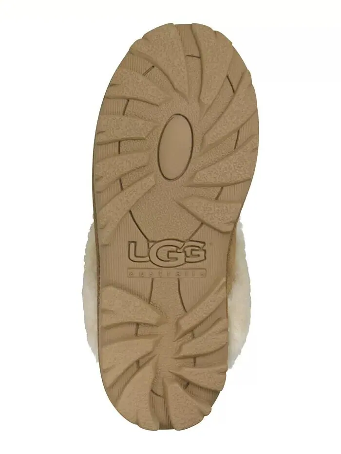 Женские тапочки-слайды Coquette UGG® — изображение 4 из 4, орех