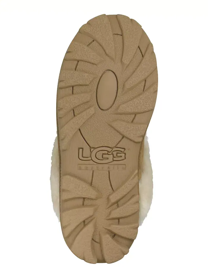 Женские ковровые тапочки Coquette Slip On Slide Ugg — изображение 4 из 4, коричневый