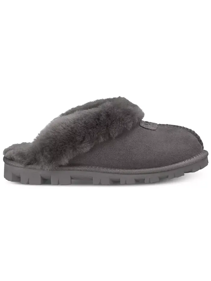 Женские тапочки-шлёпанцы Coquette UGG — изображение 2 из 5, серый