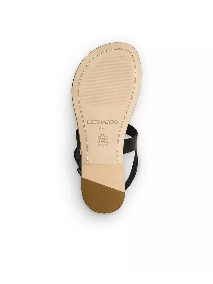 Сандалии Bernardo Maverick с двумя кольцами на пальцах ног Bernardo Footwear — изображение 3 из 4, черный