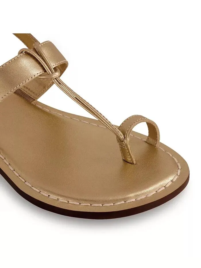 Сандалии Bernardo Maverick с двумя кольцами на пальцах ног Bernardo Footwear — изображение 5 из 5, золото