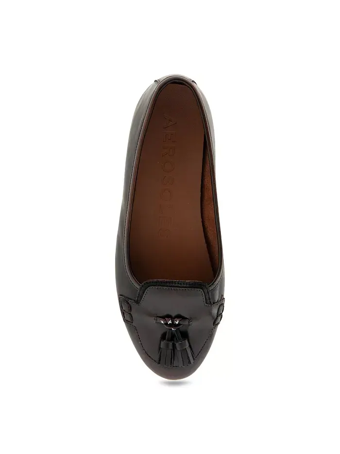 Женские балетки Brooks с кисточками Aerosoles — изображение 4 из 6, бежевый