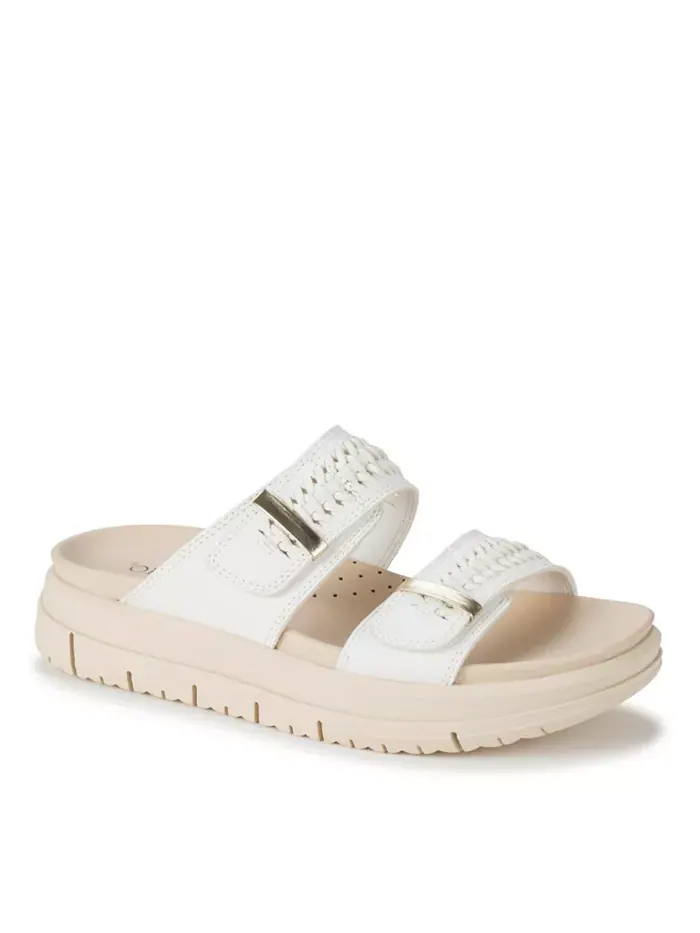 Женские сандалии Origins Haliah Slide Slip-On Baretraps — белый