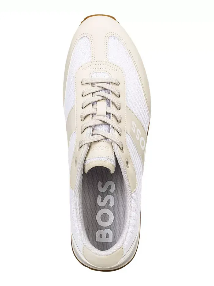Мужские кроссовки для паркура и бега Hugo Boss — изображение 4 из 4, белый