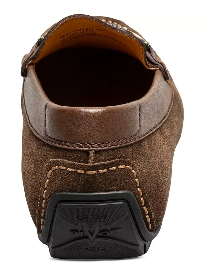 Мужские ботинки Motor Moc Toe Bit Driver Florsheim — изображение 4 из 15, коричневый