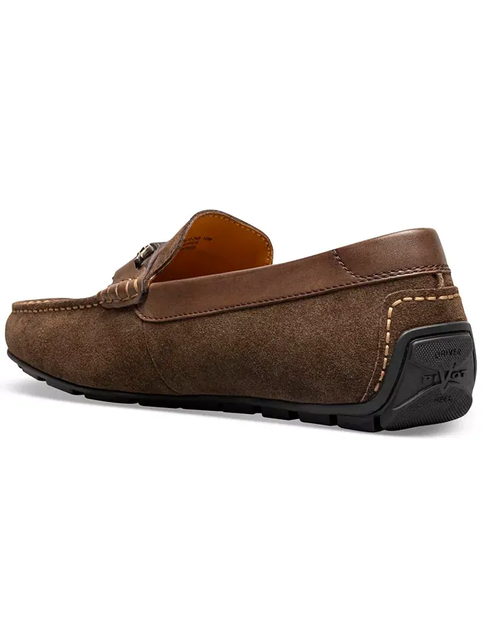 Мужские ботинки Motor Moc Toe Bit Driver Florsheim — изображение 8 из 15, коричневый