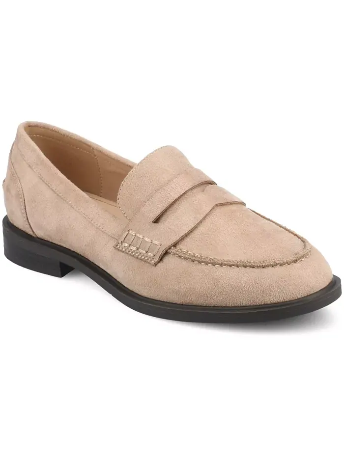 Женские пенни-лоферы Brooks на блочном каблуке Comfort Journee Collection — изображение 1 из 5, тауп