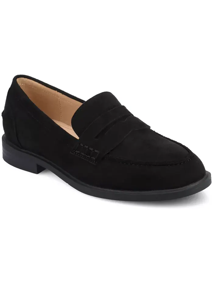 Женские пенни-лоферы Brooks на блочном каблуке Comfort Journee Collection — изображение 1 из 5, черный