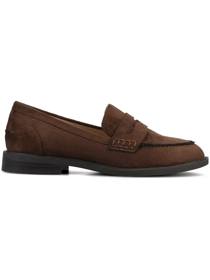 Женские пенни-лоферы Brooks на блочном каблуке Comfort Journee Collection — изображение 2 из 6, шоколад