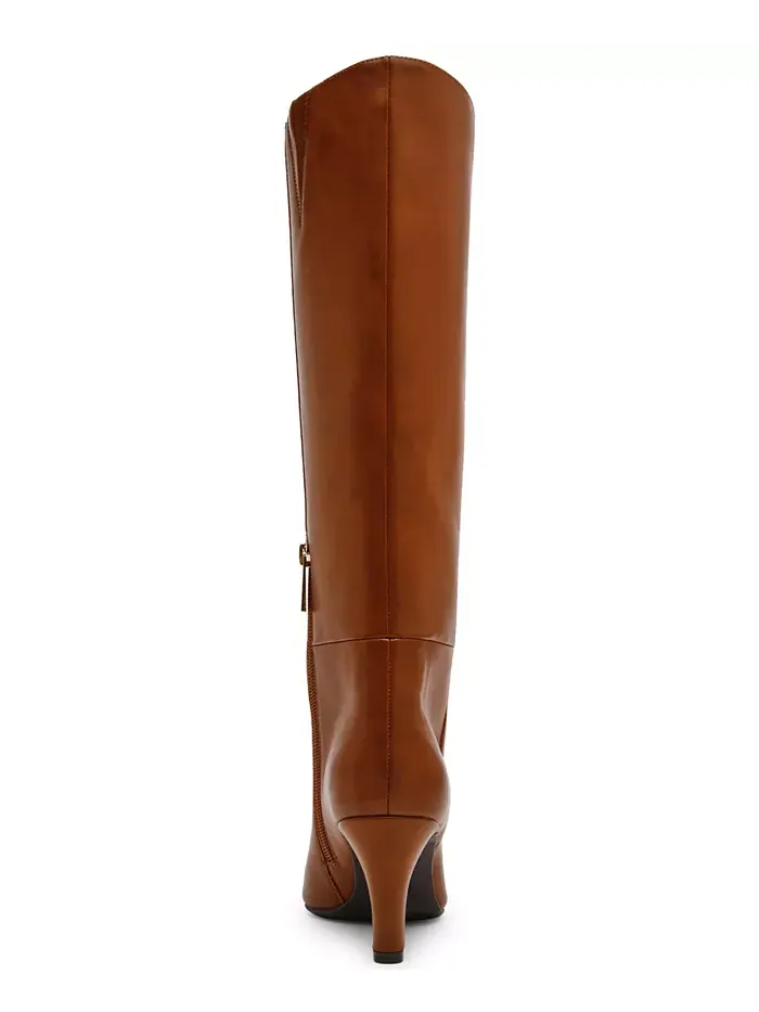 Женские сапоги Arcadia до колена Anne Klein — изображение 3 из 8, коричневый