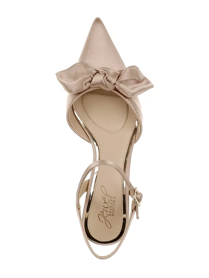 Женские вечерние туфли Ember Jewel Badgley Mischka — изображение 4 из 6, розовый
