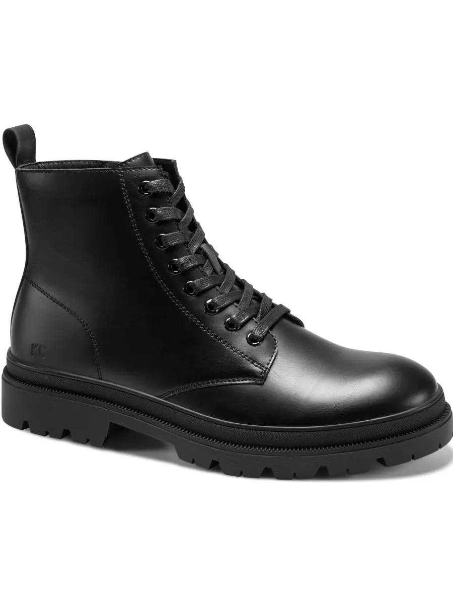 Мужские ботинки Petro с рифленой подошвой Kenneth Cole Reaction — изображение 1 из 5, черный