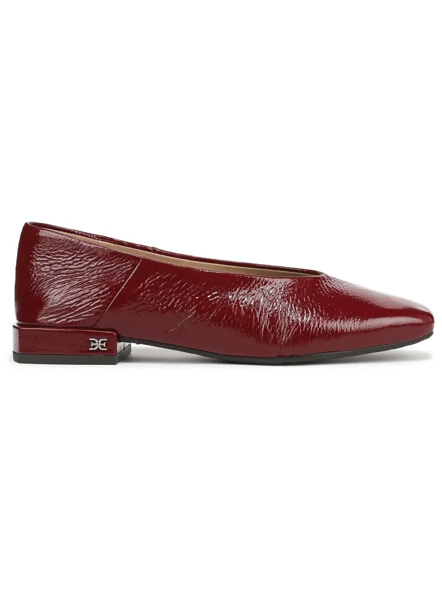 Женские балетки Kasey Sam Edelman, French Merlot Leather — изображение 2 из 5