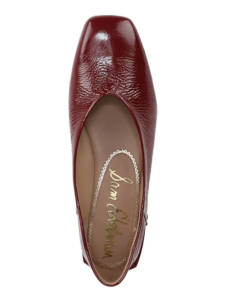 Женские балетки Kasey Sam Edelman, French Merlot Leather — изображение 4 из 5