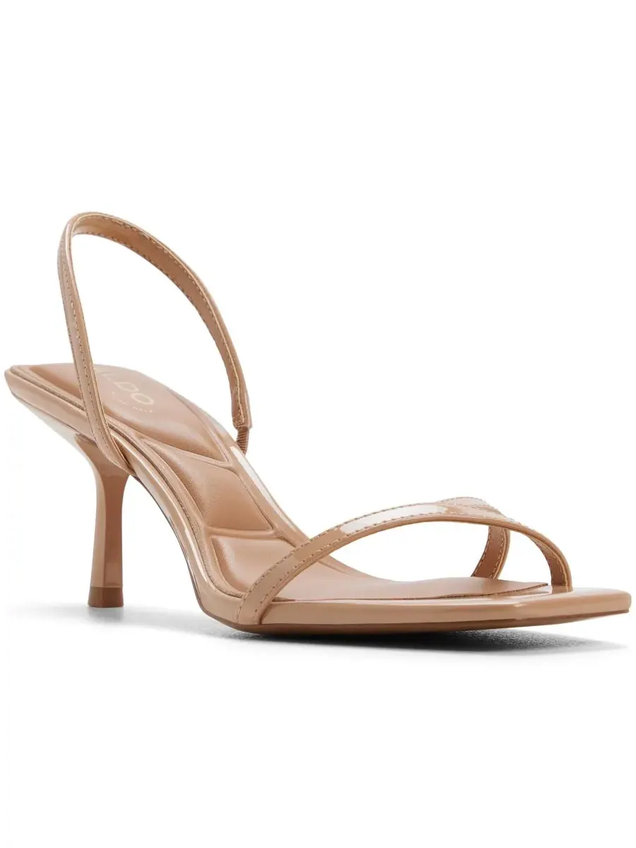 Женские сандалии Olivvia с открытой пяткой ALDO, Camel Patent