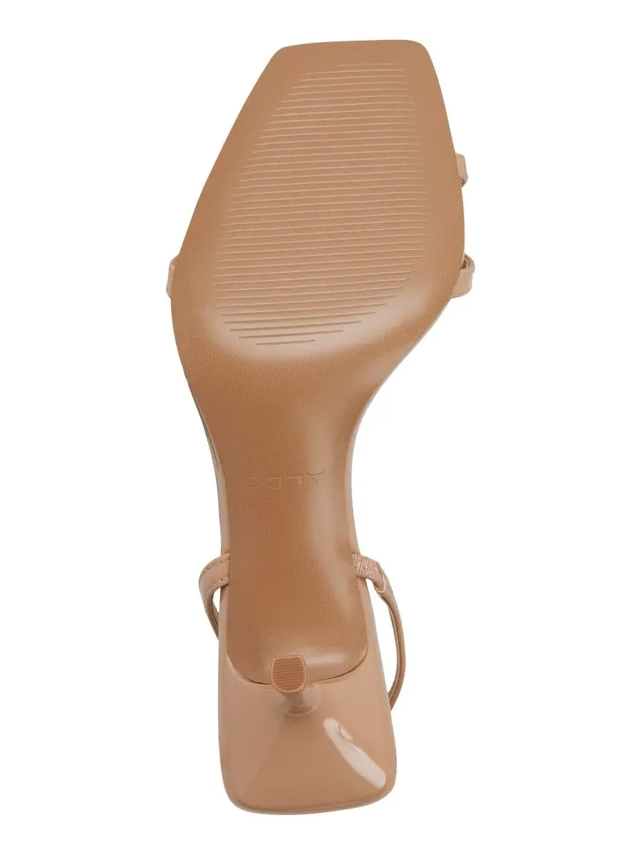 Женские сандалии Olivvia с открытой пяткой ALDO, Camel Patent — изображение 5 из 6
