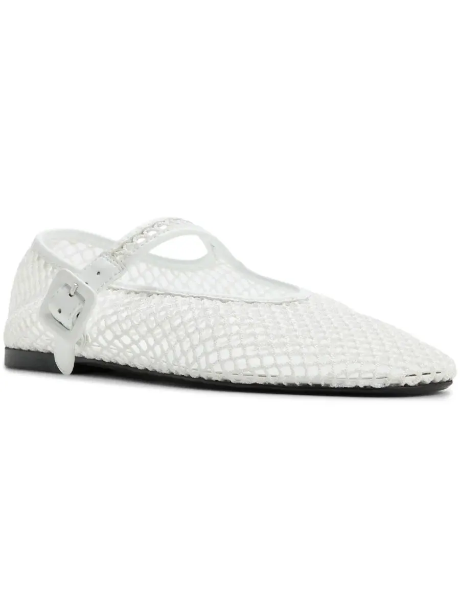 Женские балетки Alissie Mesh с миндалевидным носком ALDO — изображение 1 из 5, белый