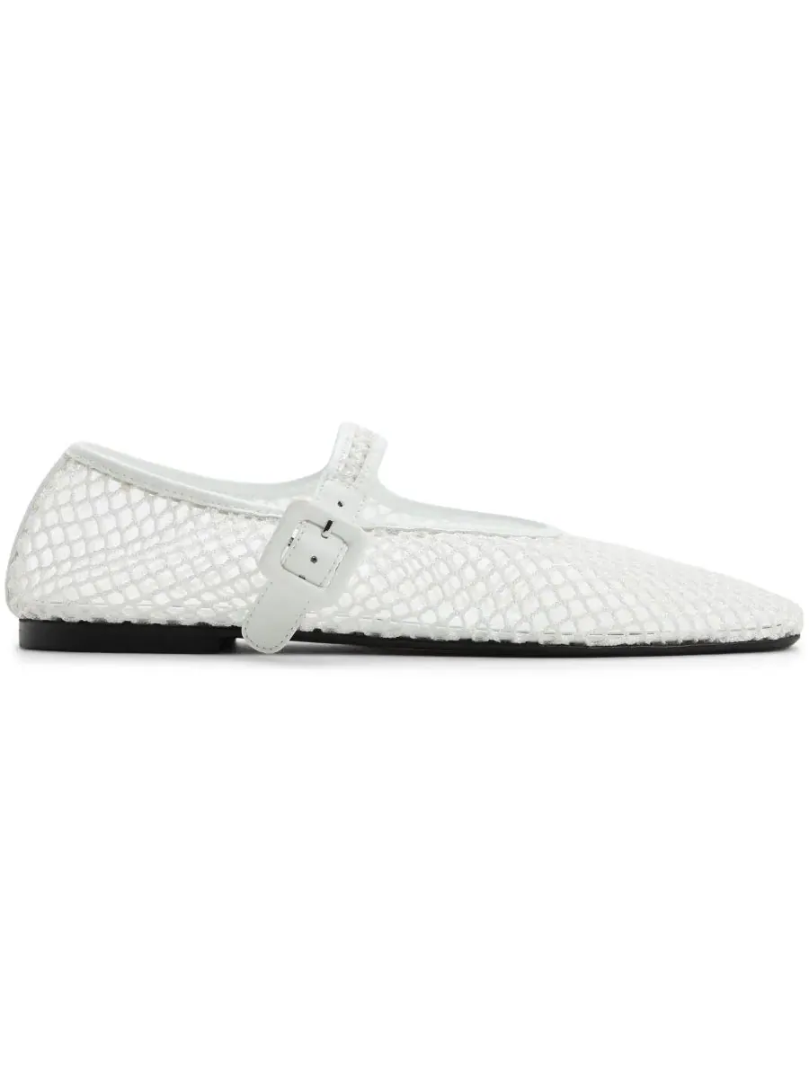 Женские балетки Alissie Mesh с миндалевидным носком ALDO — изображение 2 из 5, белый