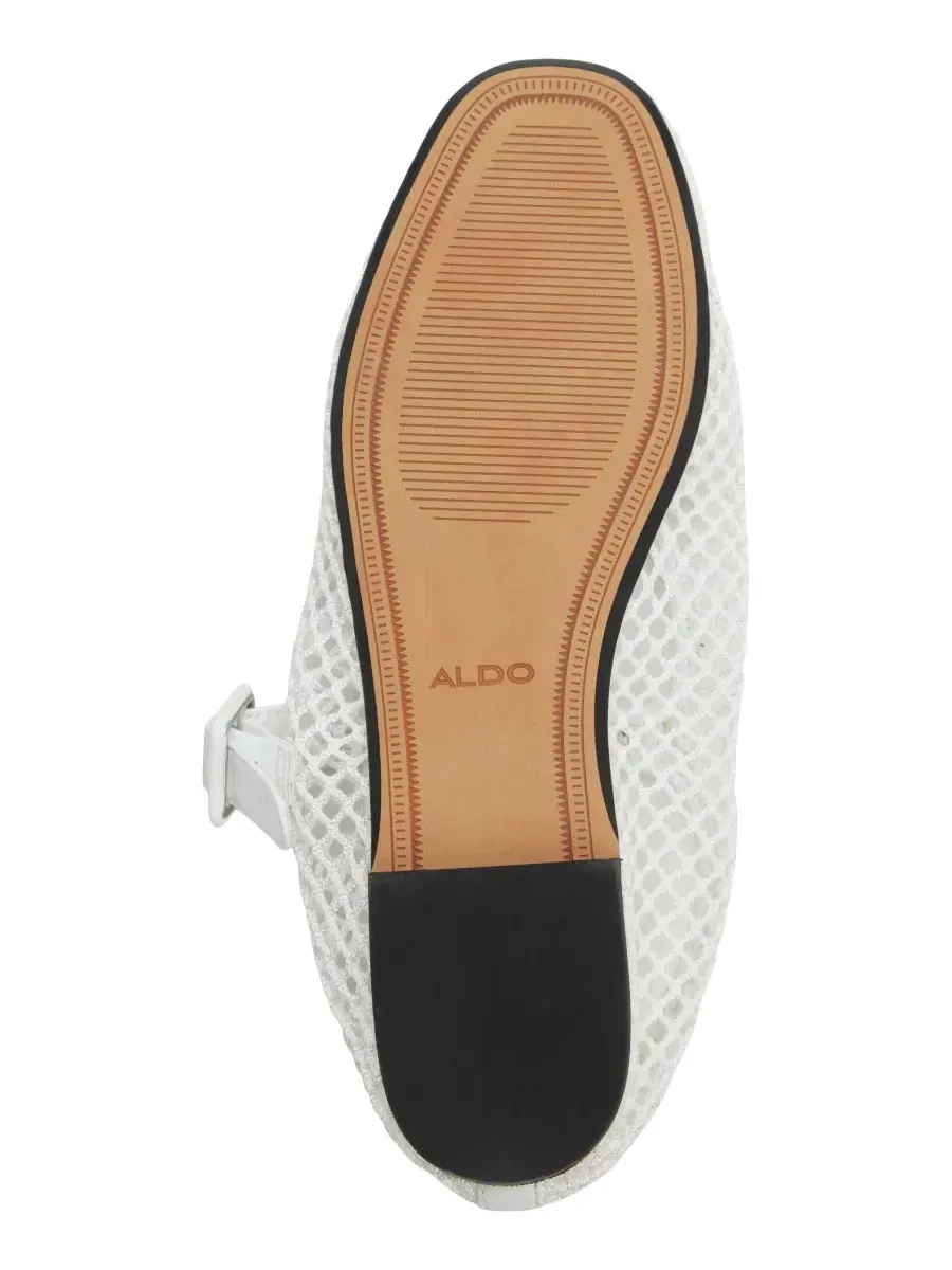 Женские балетки Alissie Mesh с миндалевидным носком ALDO — изображение 5 из 5, белый