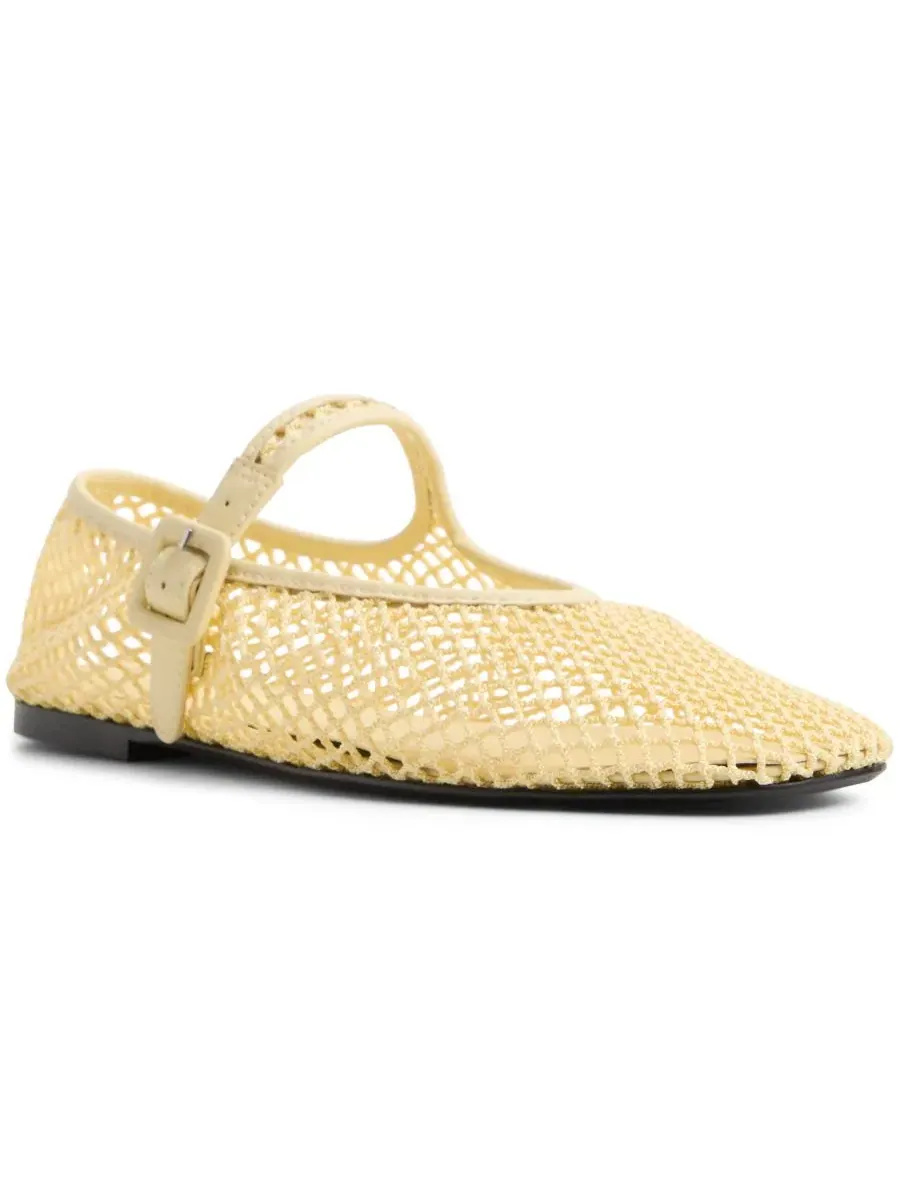 Женские балетки Alissie Mesh с миндалевидным носком ALDO — изображение 1 из 5, светлый желтый