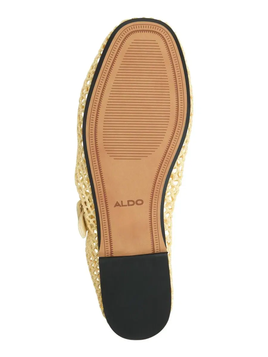 Женские балетки Alissie Mesh с миндалевидным носком ALDO — изображение 5 из 5, светлый желтый