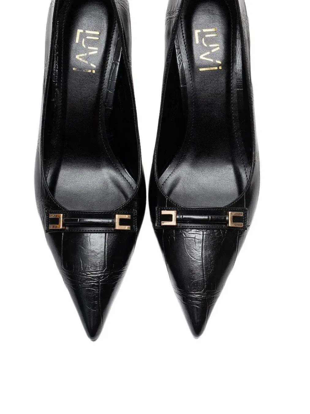 Женские туфли-лодочки Poesy с острым носком на шпильке Prologue Shoes — изображение 5 из 7, черный