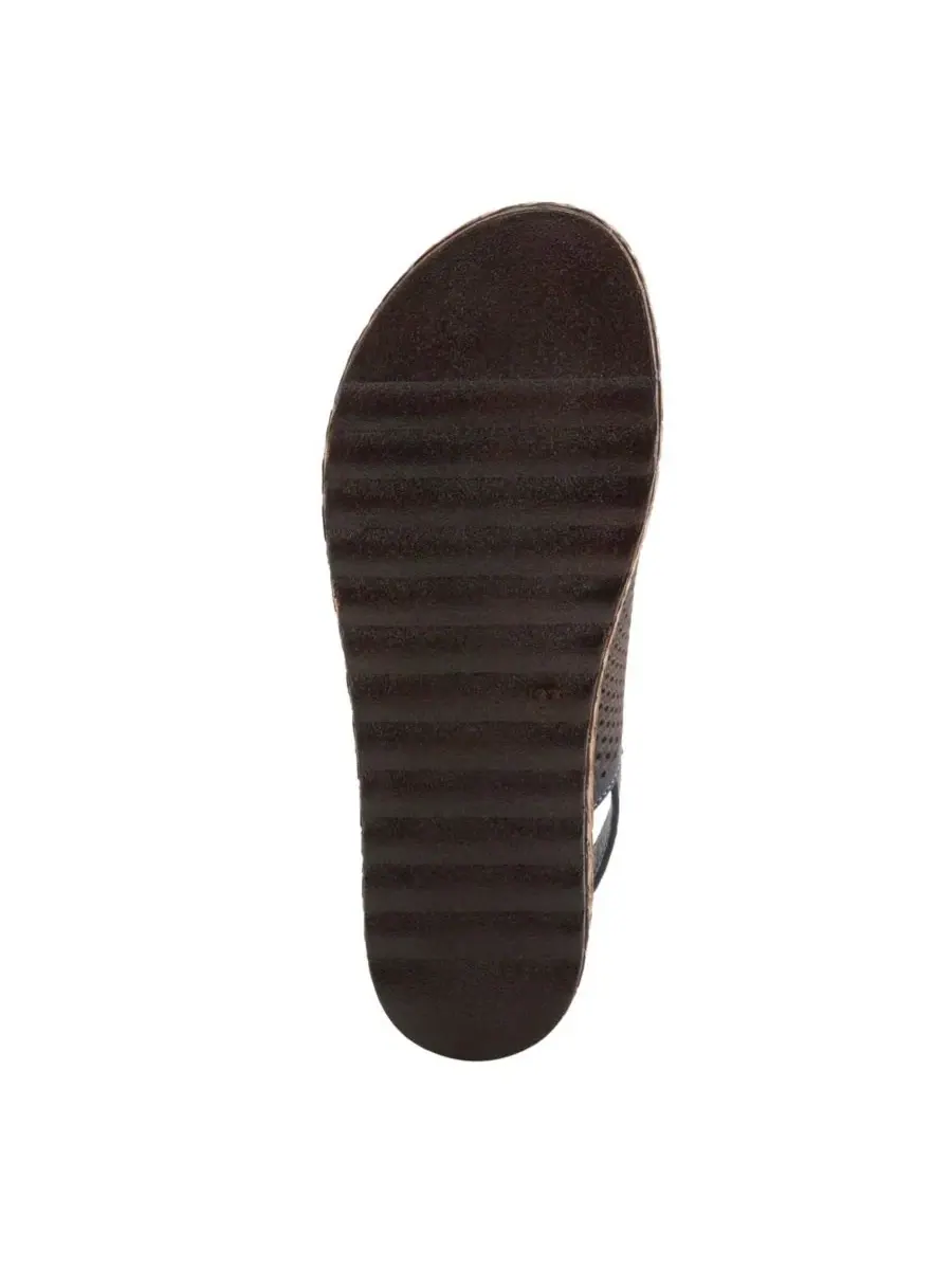 Сандалии на танкетке Spring Step Cordero Slingback — изображение 6 из 7, темно-синий